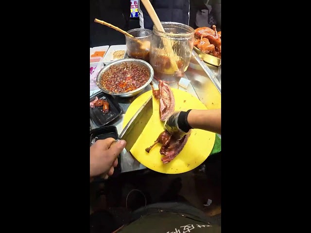 Live from Night Market | First-Person Duck Cleaving & Serving | No Voiceover