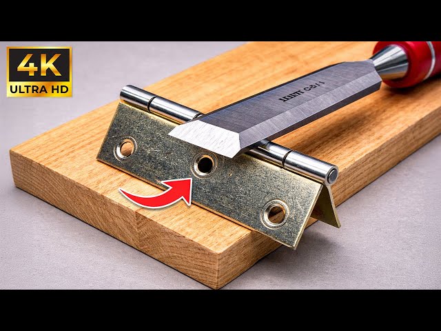 The Sharpest Chisel In The World! How to Sharpen a Chisel to Razor Sharpness Like a Pro Carpenter