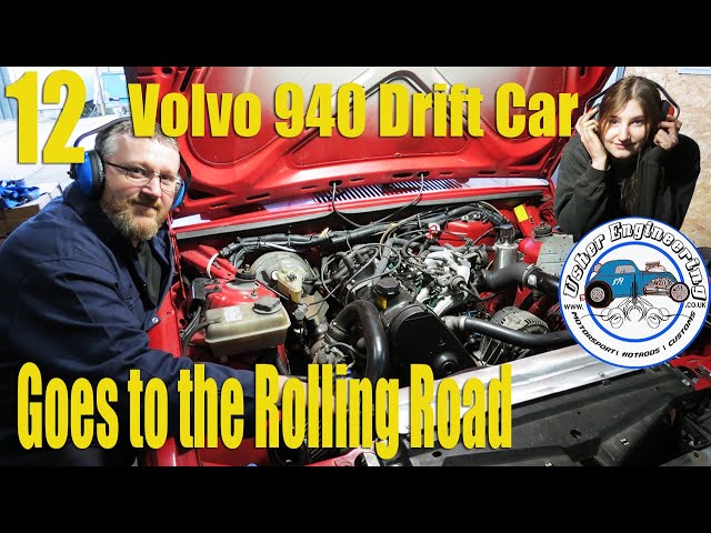 Volvo 940 Drift Car Project! Rolling Road and Rollcage