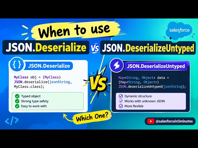 When to use JSON.Deserialize vs JSON.DeserializeUntyped