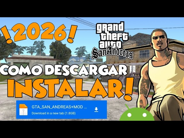🔥 How to INSTALL GTA San Andreas on Android (EASY AND FAST 2026) 🎮🔥