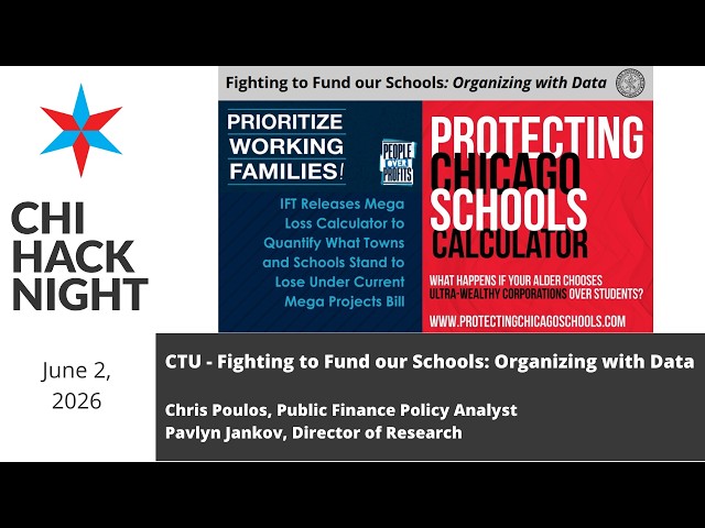 Chicago Teachers Union (Fighting to Fund our Schools: Organizing with Data)