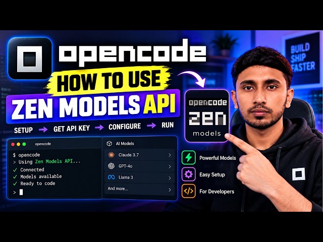 How to use OpenCode Zen Models API (Step-by-step)