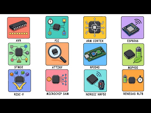 Every Type of Microcontroller Explained