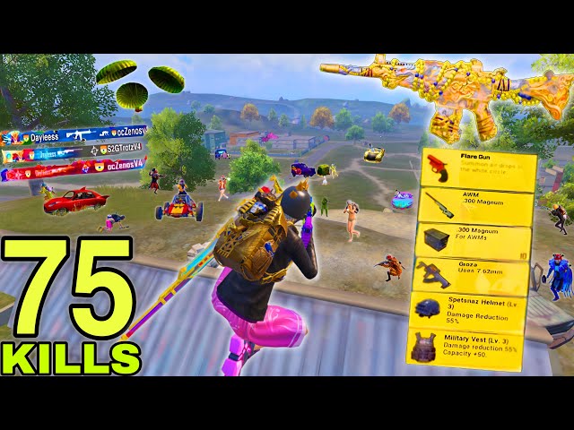 75 KILLS!!😱 IN 2 GAME MY NEW SEASON RECORD in PUBG MOBILE😍 SAMSUNG,A7,A8,J5,J7,J2,J3,XS,A3,A4,A5,A6