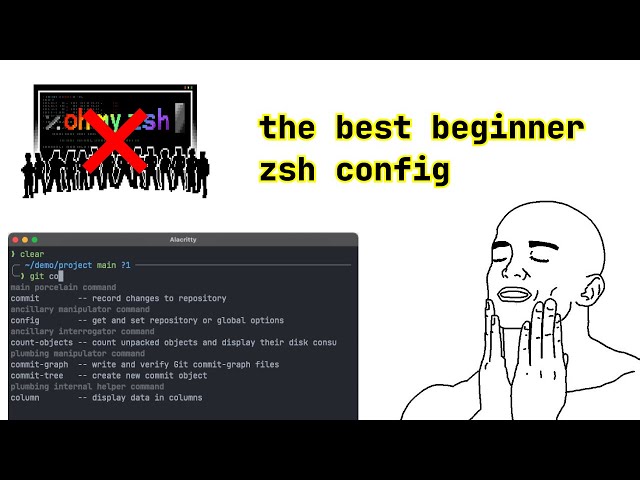 The best beginner zsh configuration