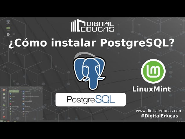 Cómo instalar la base de datos Postgresql en LinuxMint 21