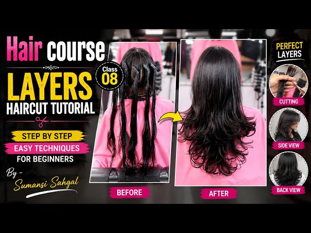 How to do layers haircut | Step by step tutorial | Sumansi Sahgal 