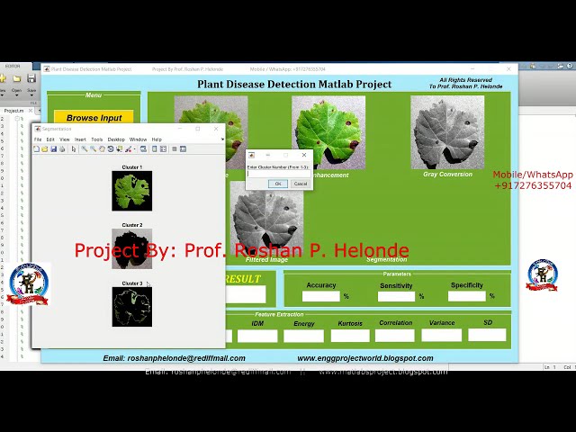 Plant Disease Detection Using Deep Learning | Plant Disease Classification Using Matlab Project