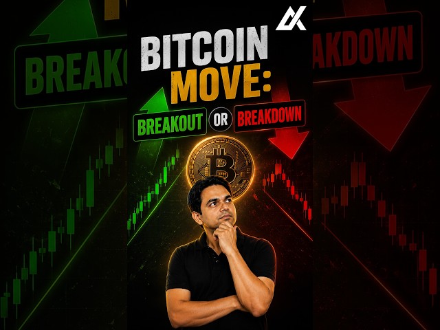 🔴 LIVE Bitcoin Move: Breakout or Breakdown? | #techhelpinhindi #livefeed