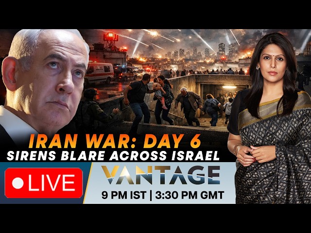 US vs Iran LIVE: Iran Expands Attacks to Azerbaijan on Day 6 of War | Vantage with Palki Sharma