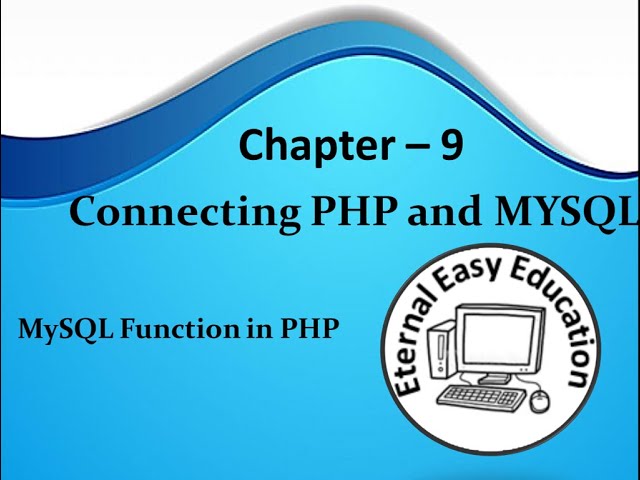 TN 12th computer application chapter - 9  PHP and Mysql connectivity