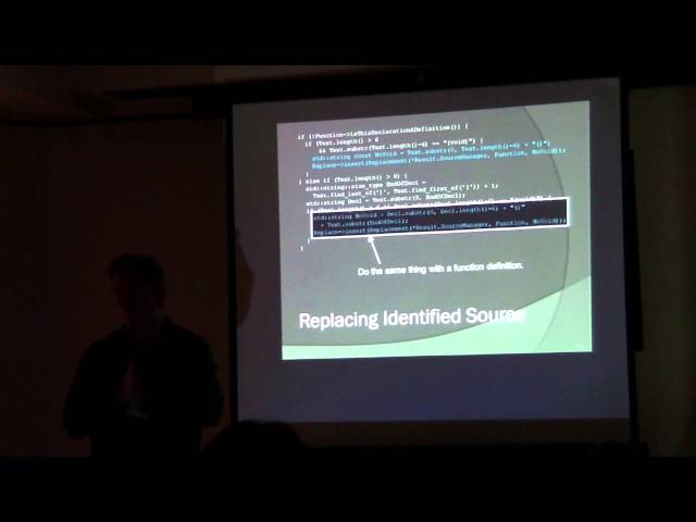 Create your own Refactoring Tool in Clang