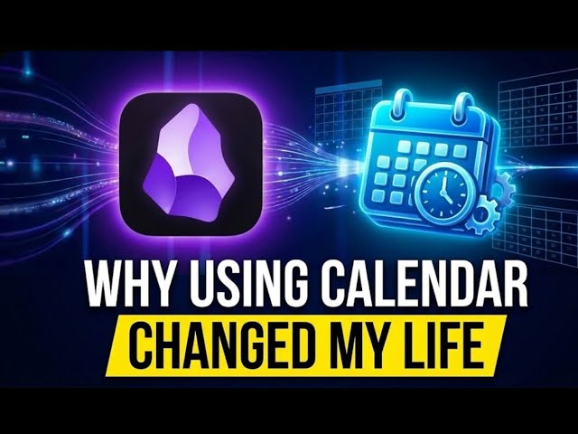 Why Using A Calendar Changed My Life