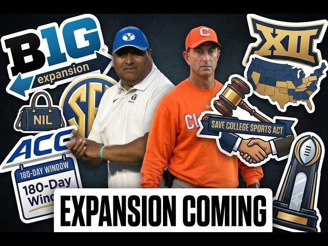 College Football Expansion is COMING! Save College Sports Act is Forcing Teams to Leave Now