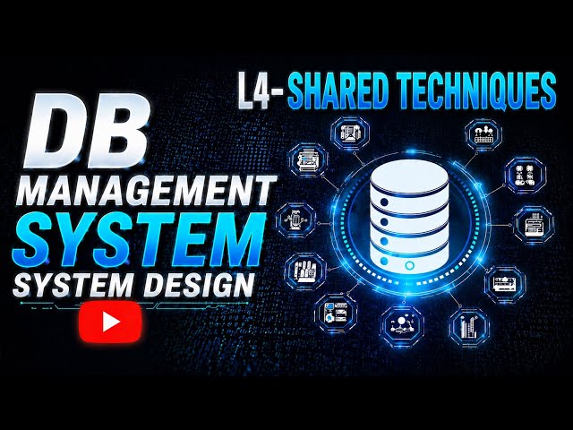 System design 4 | Distributed techniques 
