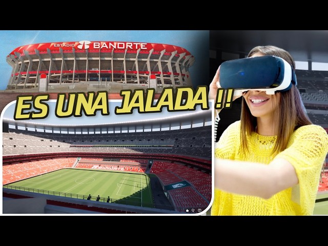 REVELADO: Nuevo Estadio Azteca, Estadio Banorte 3D 🤯 Realidad Virtual y Aumentada | El Coloso Renace