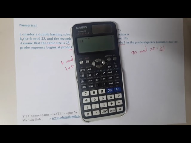 GATE CSE 2020 Q 23 || Hashing ||Data Structure || GATE Insights Version: CSE