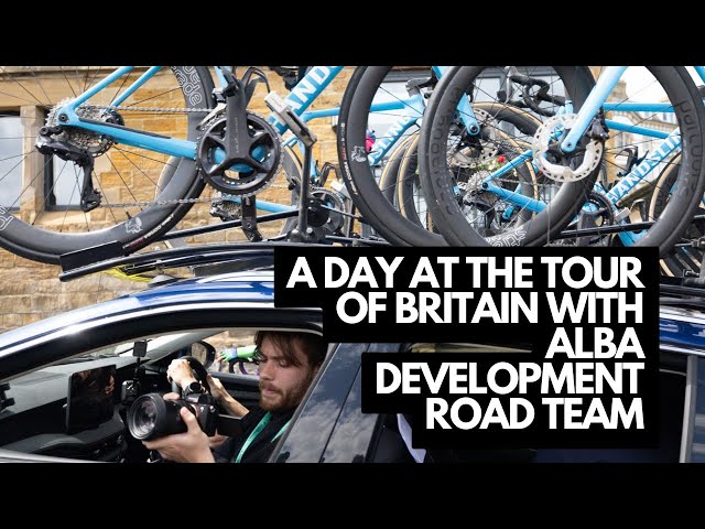 A Day At The Tour Of Britain With Alba Development Road Team