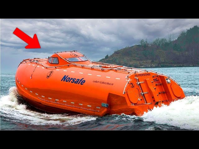 Why Monster Waves Can't Sink Lifeboats During Storms