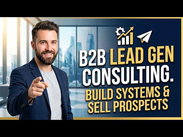 B2B Lead Generation Consulting & Cold Email Automation Tutorial in united state 2026