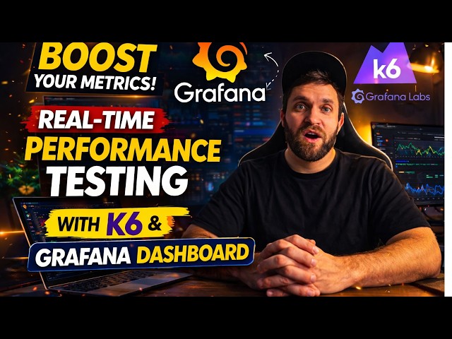 Real-Time Performance Testing with K6 and Grafana Dashboard || Alex "The Beardo"