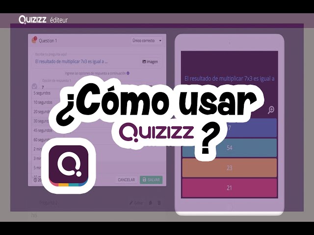 Cómo usar Quizizz (Crear un cuestionario de evaluación)dinámico
