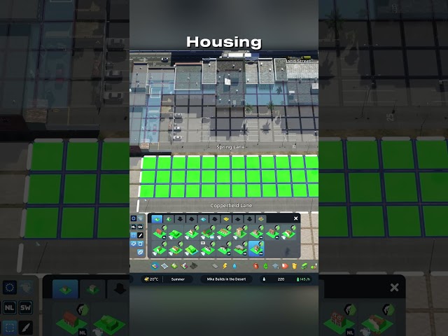 What to Zone for Desert Housing in Cities Skylines 2