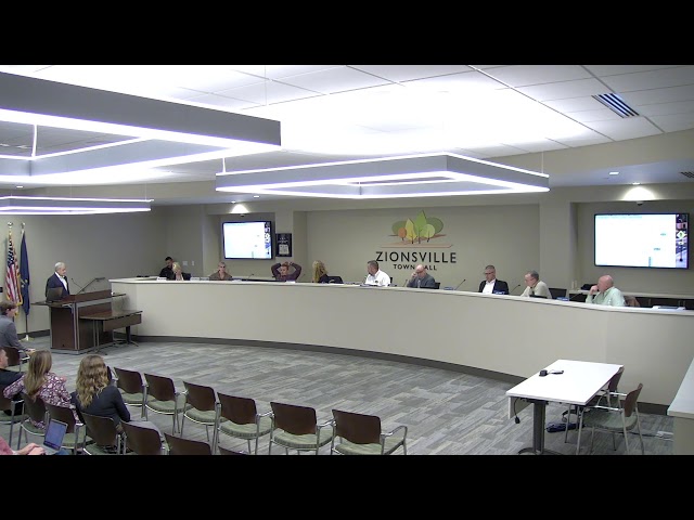 11/3/2025 Zionsville Town Council