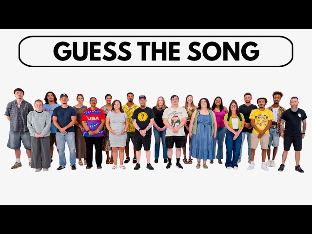 20 People vs Song Quiz