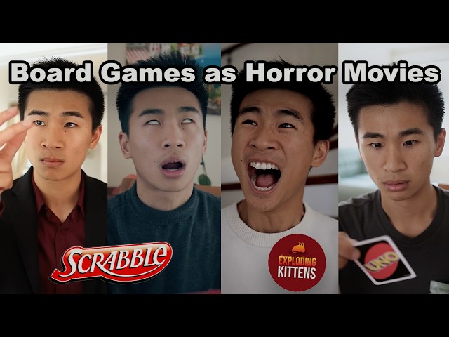 Board Games as Horror Movies Compilation