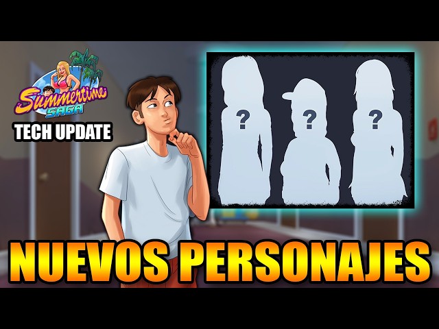 Summertime Saga | Tech Update | THREE NEW CHARACTERS ARRIVE! (CONFIRMED)