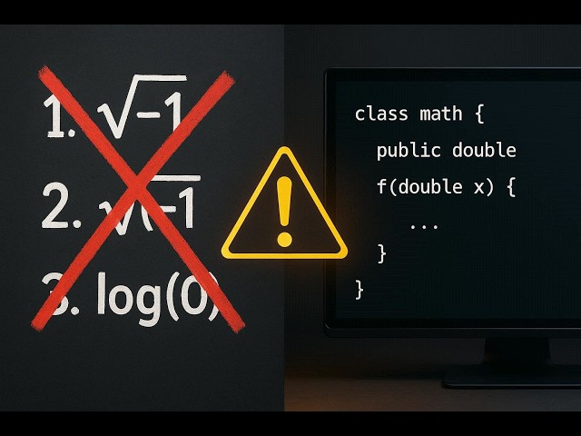 Calculus for Programmers: Coding the 'Big 3' Domain Errors