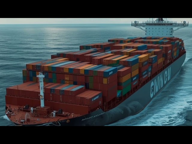 CMA CGM 24: The Giant Container Ship | Maritime Documentary