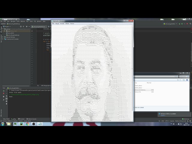 ASCII Art generator in Python