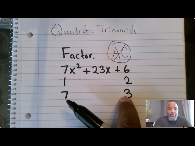 Factoring Quadraric Trinomials