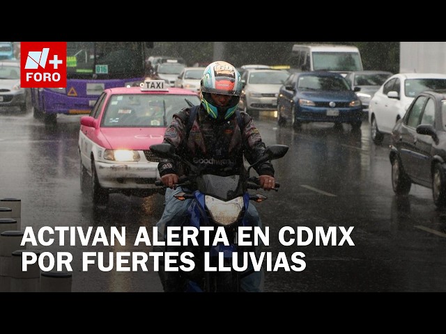 Heavy rain triggers yellow alert across all 16 Mexico City boroughs