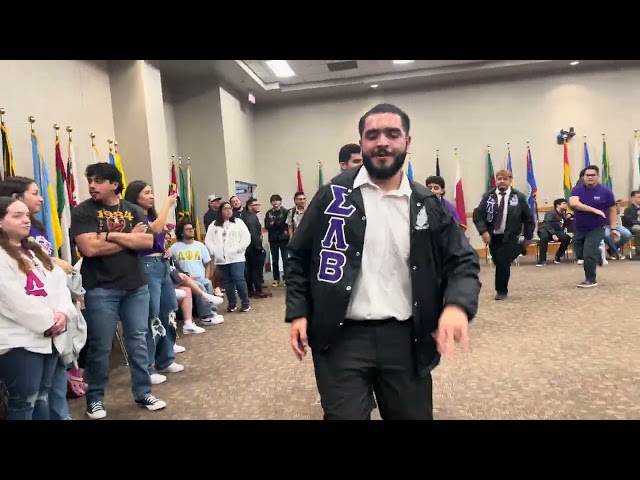 Sigma Lambda Beta - Give It To Me Baby Stroll | Texas A&M International University Betas, Laredo, TX