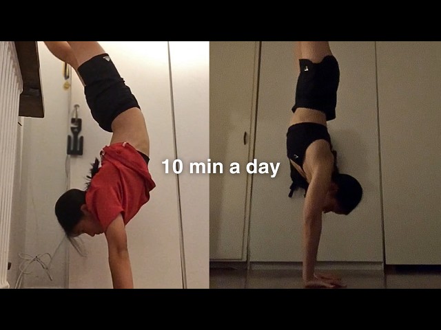 how I learned to handstand