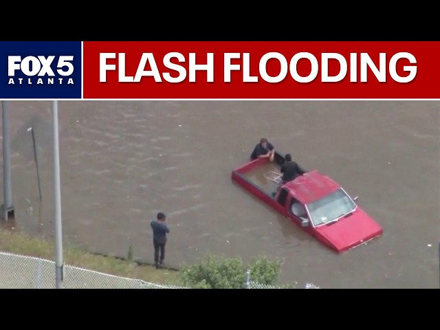 Atlanta highway turns into river during sudden flash flood | FOX 5 News