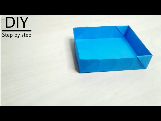 Origami tray// How to make easy paper tray // Easy paper craft ideas