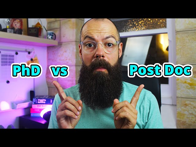 PhD vs Post Doc - the real differences