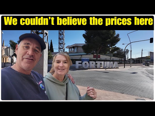 Fortuna, Murcia 🇪🇸 Walking Tour, Bars & Restaurants/ cheap Property in Las Kalendas 😎