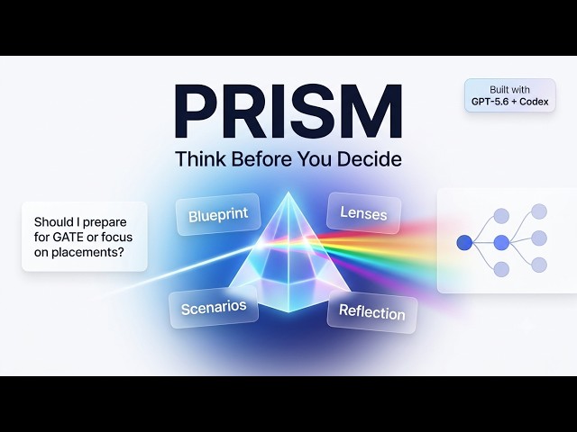 Prism – An AI-Native Decision Workspace | OpenAI Build Week Hackathon 2026