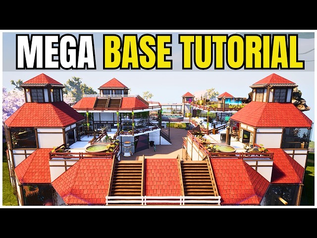 Palworld Base Build Tutorial (The Ultimate All In 1 End Game Base)