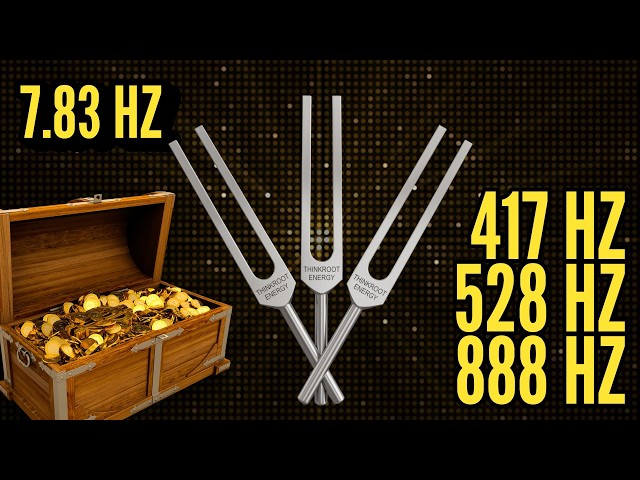 SECRET Tuning Fork Frequencies for Abundance, Wealth, Miracles & Change
