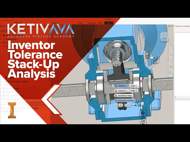 Inventor Tolerance Stack-Up Analysis | Autodesk Virtual Academy
