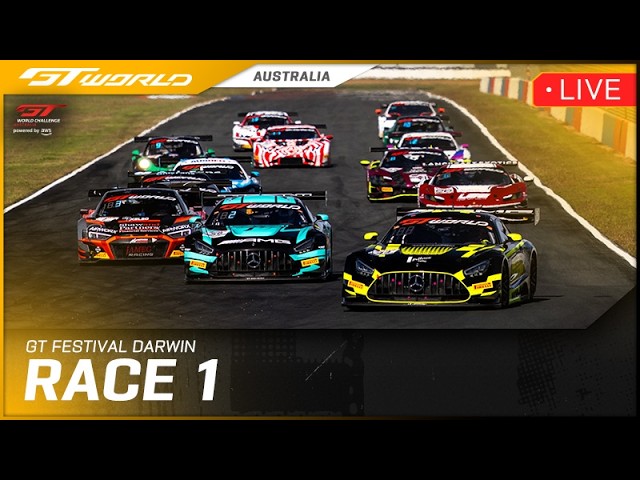 LIVE | Race 1 | GT Festival Darwin | 2026 GT World Challenge Australia powered by AWS