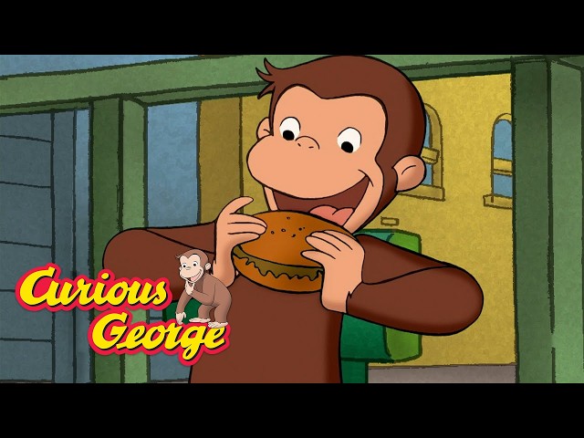 Chef George Cooks Burgers!  🐵 Full Episodes | Curious George