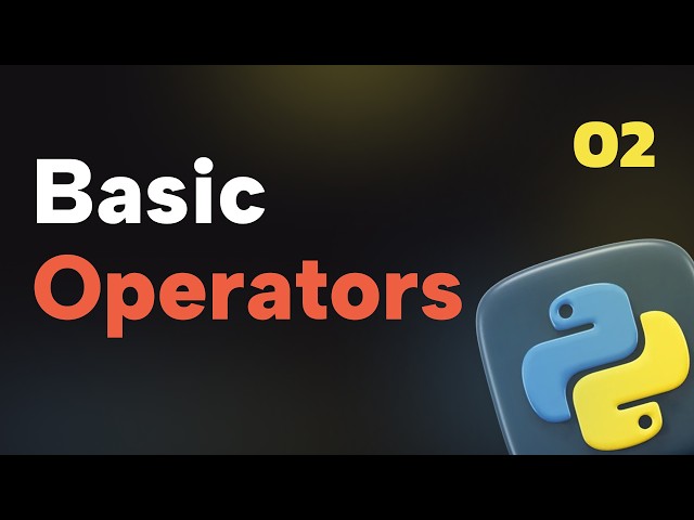 2- Basic Operators in Python Programming – Python Course (Hindi/Urdu)